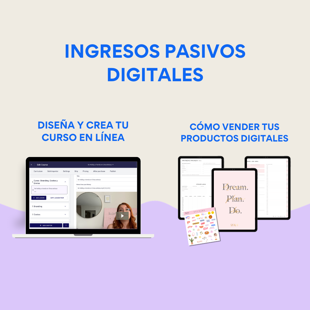 Curso en línea: Ingresos Pasivos Digitales
