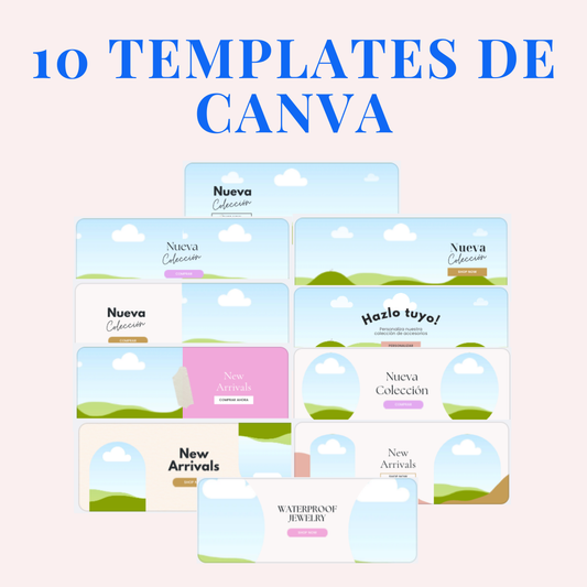 10 Templates Editables de Canva para Banner Principal