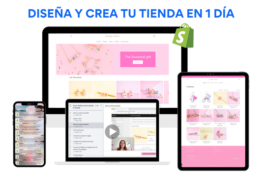 Curso en línea Diseña y crea tu propia tienda en Shopify